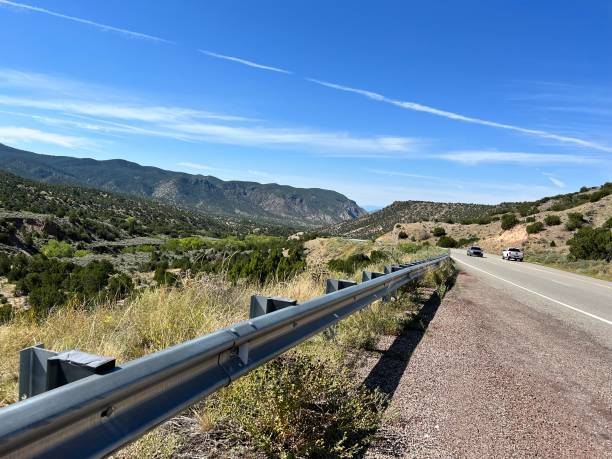 monumento nacional río grande del norte, sección sur – área que conduce a la garganta del río grande - rio grande del norte national monument fotografías e imágenes de stock