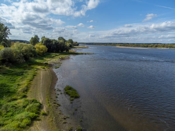 istock Autumn on the Vistula River, Poland. 1424329585