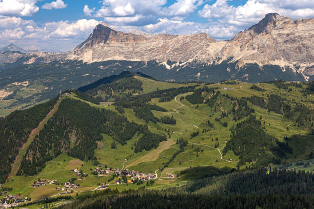 istock Dolomiti Alps in Alta Badia landscape view 1424336861
