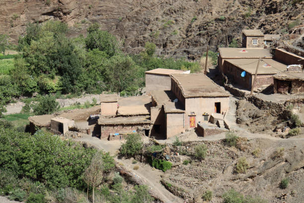 istock Village with adobe houses 1424350619