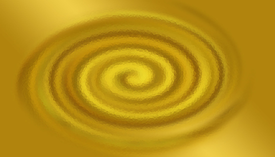 Golden Shiny Swirl Background