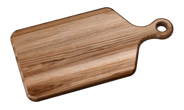 istock Cherry wood cutting board, handmade wood cutting board 1424404145