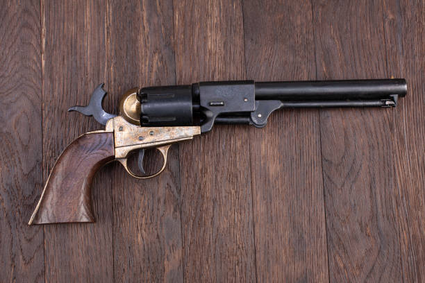 istock Old West gun - Percussion Army Revolver 1424415476