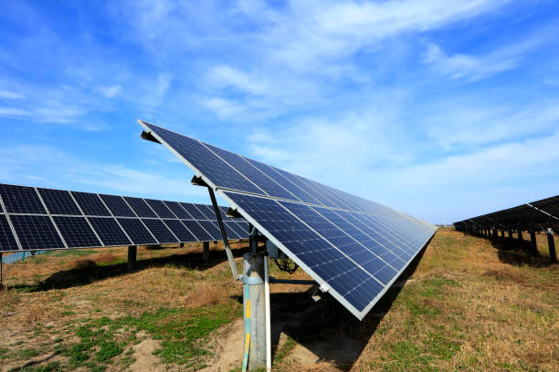 istock Solar photovoltaic power generation system, 1424421930