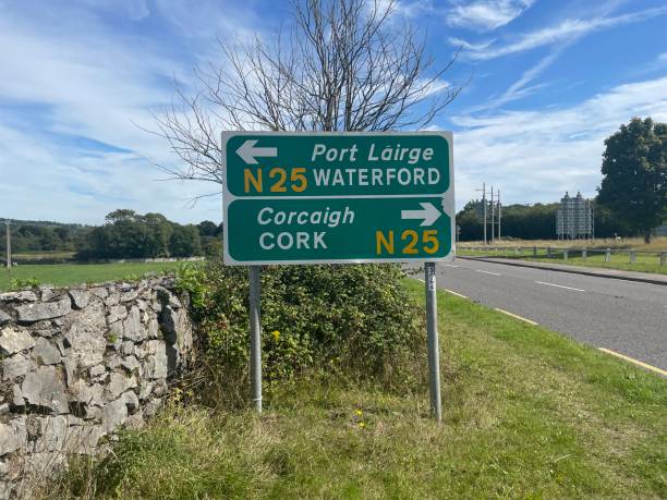 istock Cork Waterford road sign post 1424434270