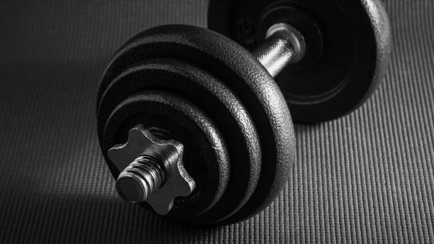 istock Fitness Sport Background eith dumbbells 1424459208