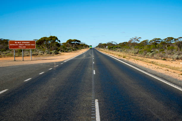 istock Straight Road in Australia 1424467832
