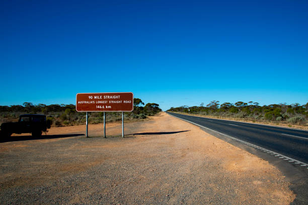 istock Straight Road in Australia 1424467878