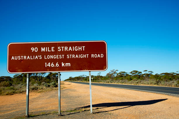 istock Straight Road in Australia 1424468484