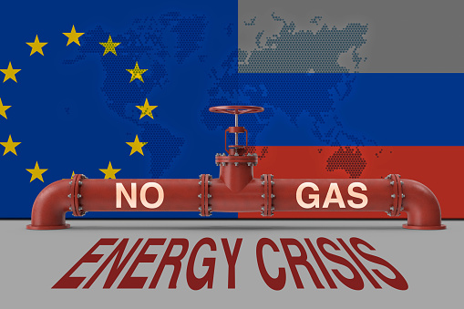 Natural gas pipeline that between Russia and European Union