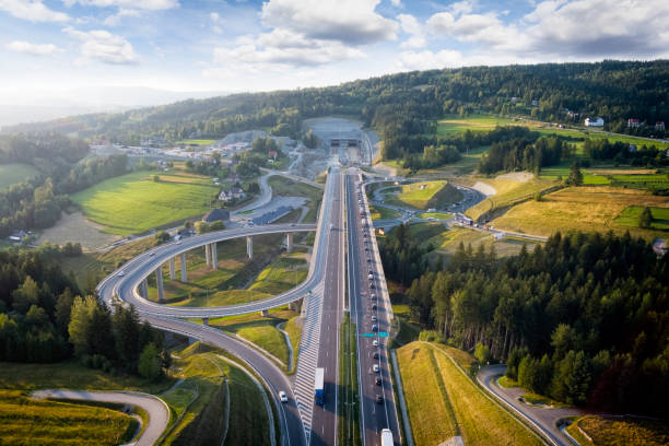 istock New S7 motorway between Krakow and Zakopane, Poland 1424506937