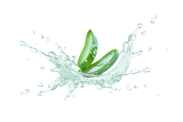 istock Aloe vera gel splash 1424507221