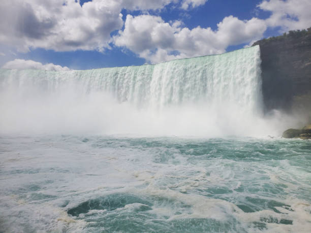 istock Boat view of Niagara falls Canada 1424511953