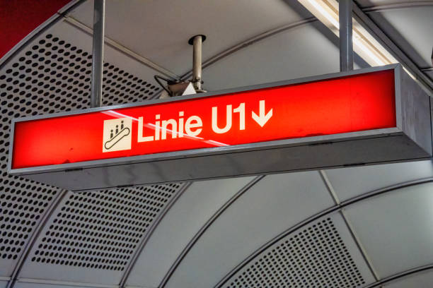 istock U1 underground sign inside the subway, Vienna - Austria 1424543651
