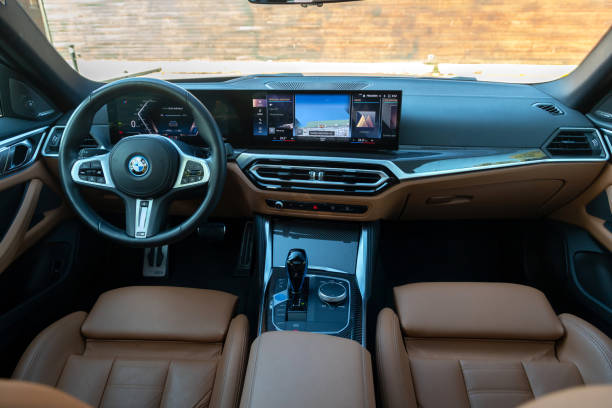BMW i4 stock photo