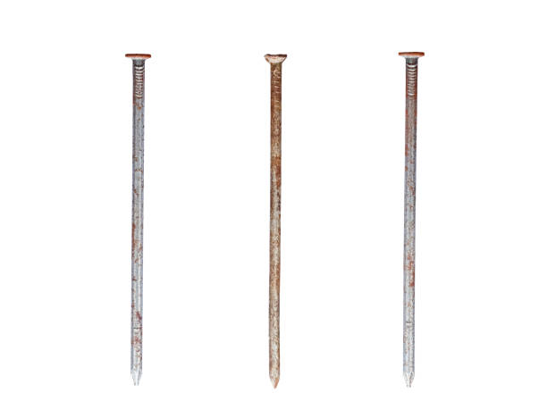 istock 3 straight old rusty nails of equal length isolated on white 1424556988