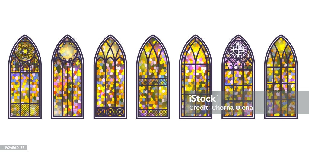 Ilustración de Conjunto De Ventanas Góticas Marcos De Iglesia De Vidrieras Vintage Elemento De La Arquitectura Tradicional Europea Vector y más Vectores Libres de Derechos de Ventana - iStock Ilustración de Conjunto De Ventanas Góticas Marcos De Iglesia De Vidrieras Vintage Elemento De La Arquitectura Tradicional Europea Vector y más Vectores Libres de Derechos de Ventana - iStock