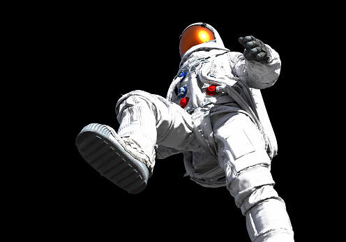 3D illustration of astronaut
Created with 3DCG software