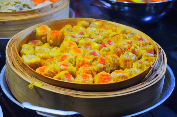 istock Indonesian street food: various dimsum 1424570114