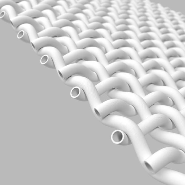 istock fabric fiber close up with spiral surface. 1424580338