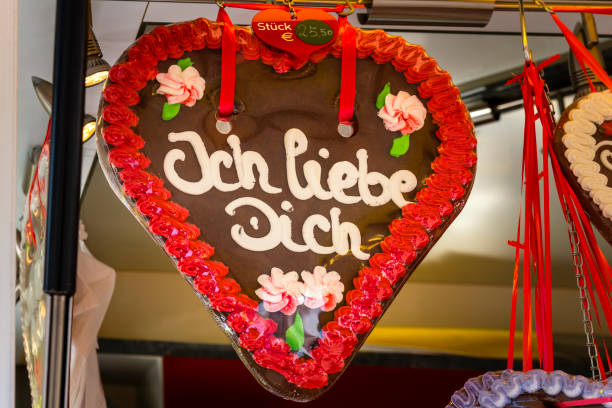 gingerbread hearts at german beer fest
