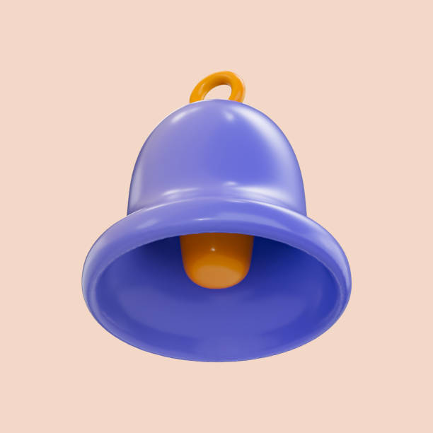 istock realistic glossy cartoon look bell icon 3d render concept for Minimal  web 1424582859