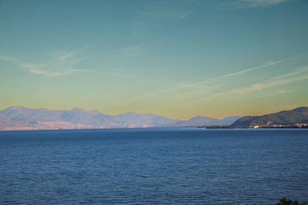 istock sunrise at Lake Ohrid 1424583189