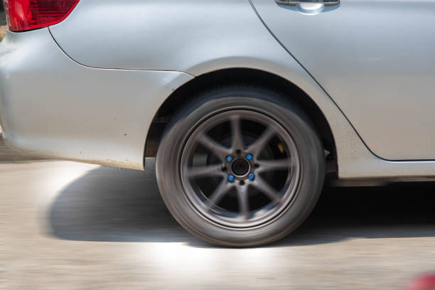 istock Fast cars behind the wheel 1424593267