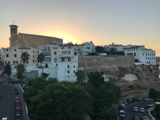 istock Spain - Minorca- Port Mahon ( Mao) panorama from Mahon 1424593706