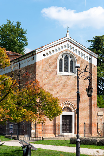 Padua, Italy: External facade of the Scrovegni Chapel