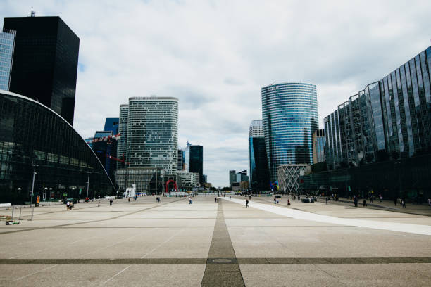 La Defense buildings in Paris