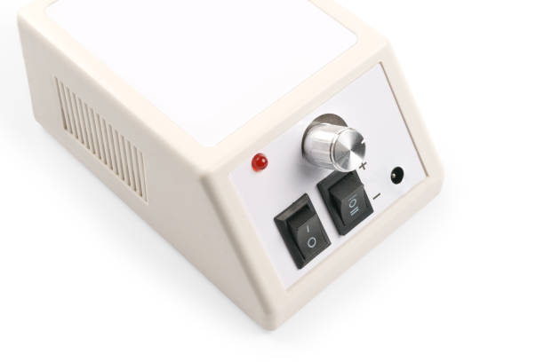 istock White electrical instrument with switches and indicators isolated 1424648147