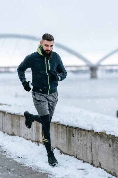 istock Winter running outdoors 1424663697