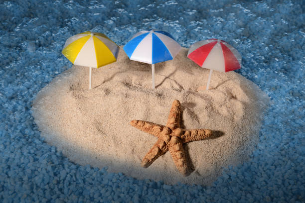 istock Summer Vacation ConceptSummer, Beach, Blue, sand 1424671049