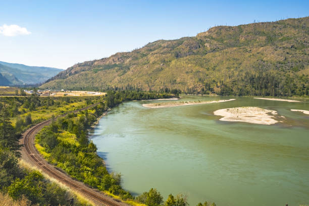 istock South Thompson river  landscape near Kamloops , Bitish Columbia 1424680453