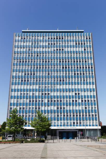 Kiel, Germany - June 4, 2016: The University Christian Albrecht is a university in the city of Kiel, Germany and was founded in 1665