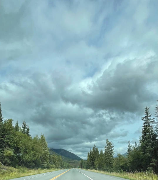 istock Travel on the Seward highway through Alaska 1424693048