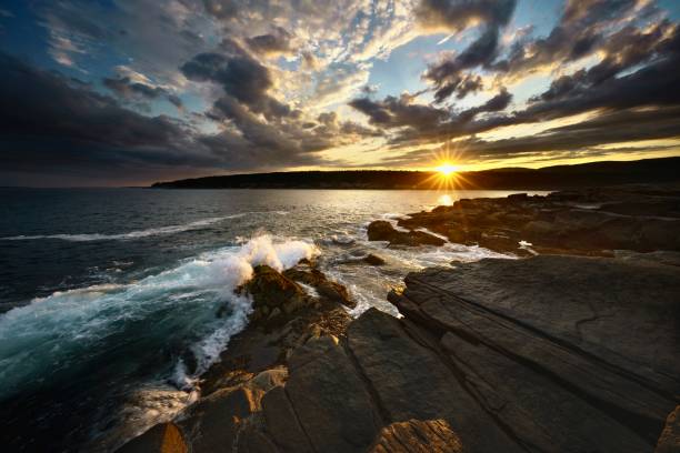istock Acadia Maine Ocean Sunset 1424694365