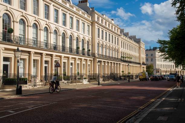 park square east a marylebone, londra - marylebone foto e immagini stock