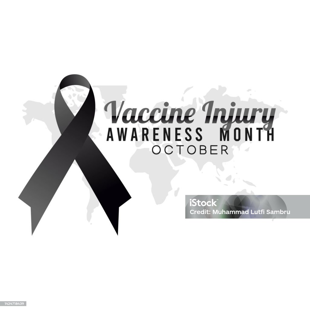 Vaccine Injury Awareness Month Vector Illustration Stock Illustration