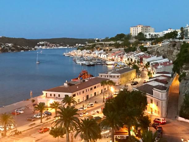 istock Spain - Minorca - Port Mahon ( Mao ) - panorama from the town 1424720959