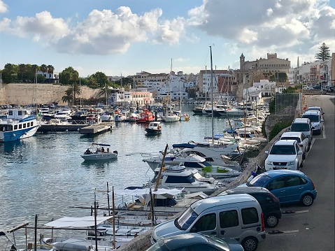Spain - Minorca- Ciutadella de Menorca - Port entrance