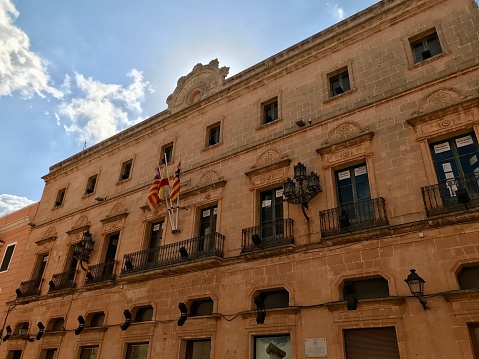 Spain - Menorca - Ciutadella de Menorca - alleys of the historic city centre