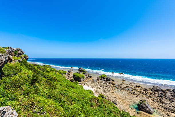 istock Beautiful beach in Miyakojima Island, Okinawa. 1424729459