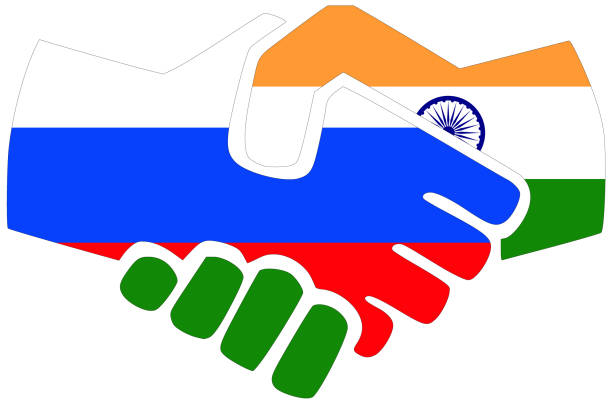 Handshake Ru 20+ Handshake Between Russia And India Stock Photos, Pictures & Royalty ...