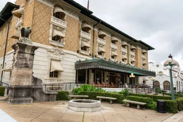 Fordyce Bath House at Hot Springs National Park in Arkansas.