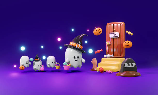 istock 3D Rendering concept of cute little 1424738176