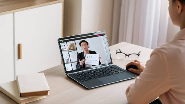 istock home teleconference business webinar coach online 1424744927