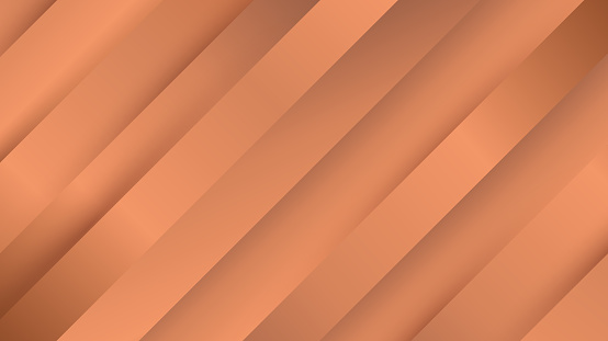 Copper Cladding Diagonal Abstract Copper Metallic Diagonal Stripes Pattern Background Luxury ...
