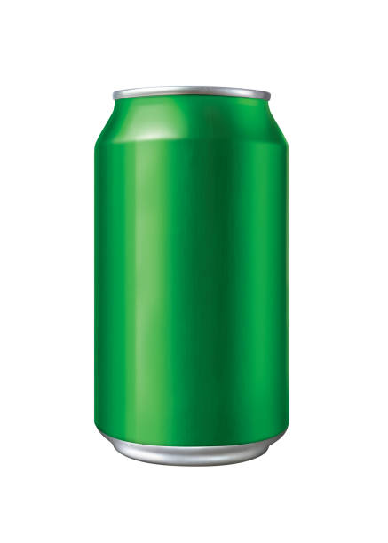 istock BEER CAN, GREEN, ILLUSTRATION 1424795174